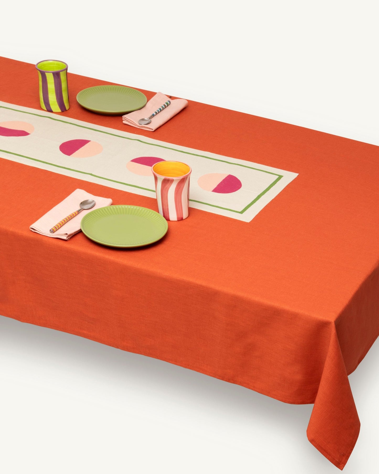 Tovaglia Giotto Mattone