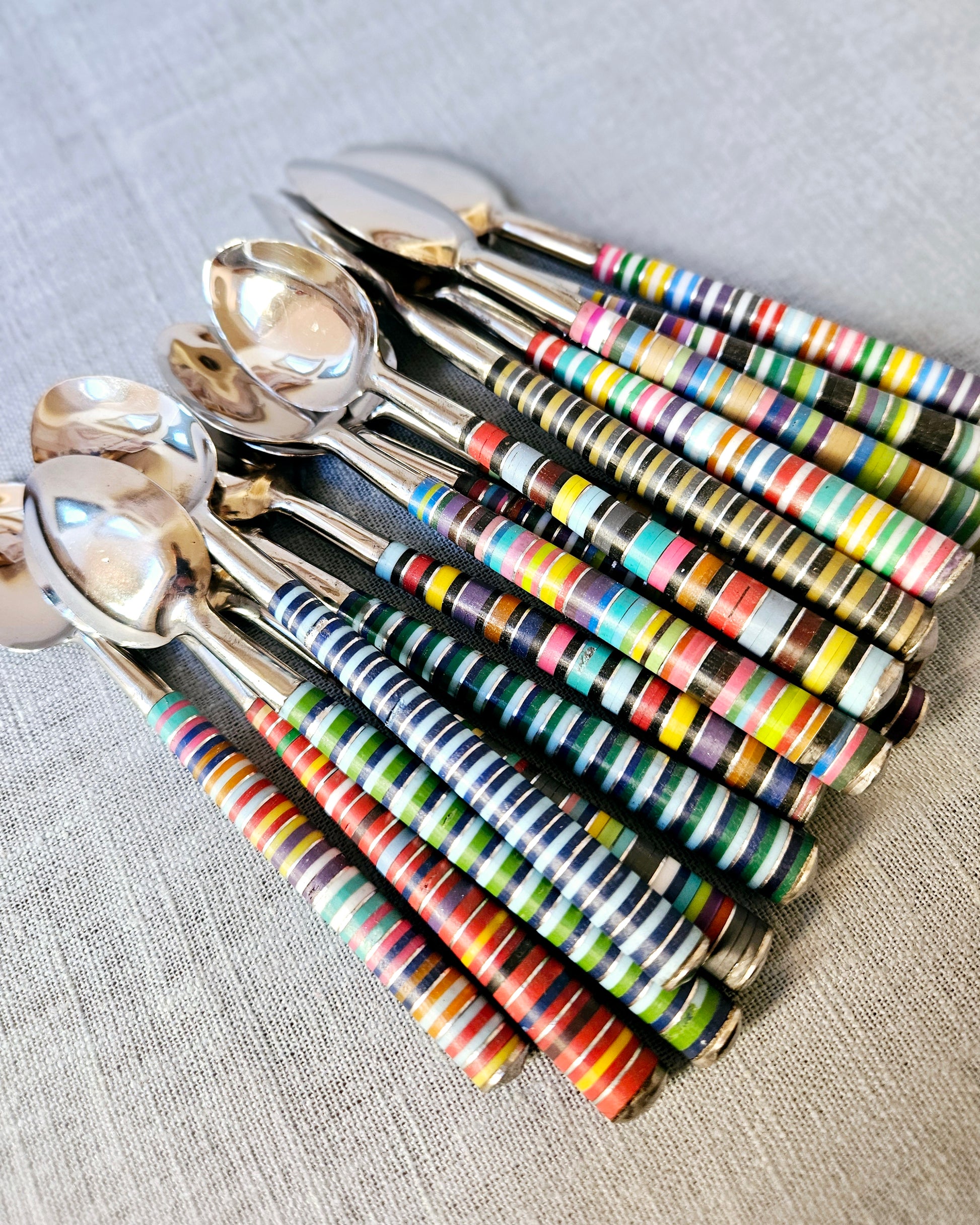 Confezione da 8 mini cucchiai in acciaio inox per barattoli di spezie, cucchiaini piccoli da 7,5 cm, graziosi misurini per spezie, sale Confezione da 8 mini cucchiai in acciaio inox per barattoli di spezie, cucchiaini piccoli da 7,5 cm, graziosi misurini per spezie, sale