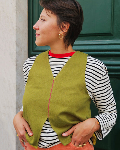 Gilet Mimì Lana Cotta