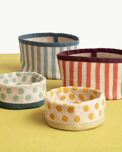 Cestino Tela Tondo