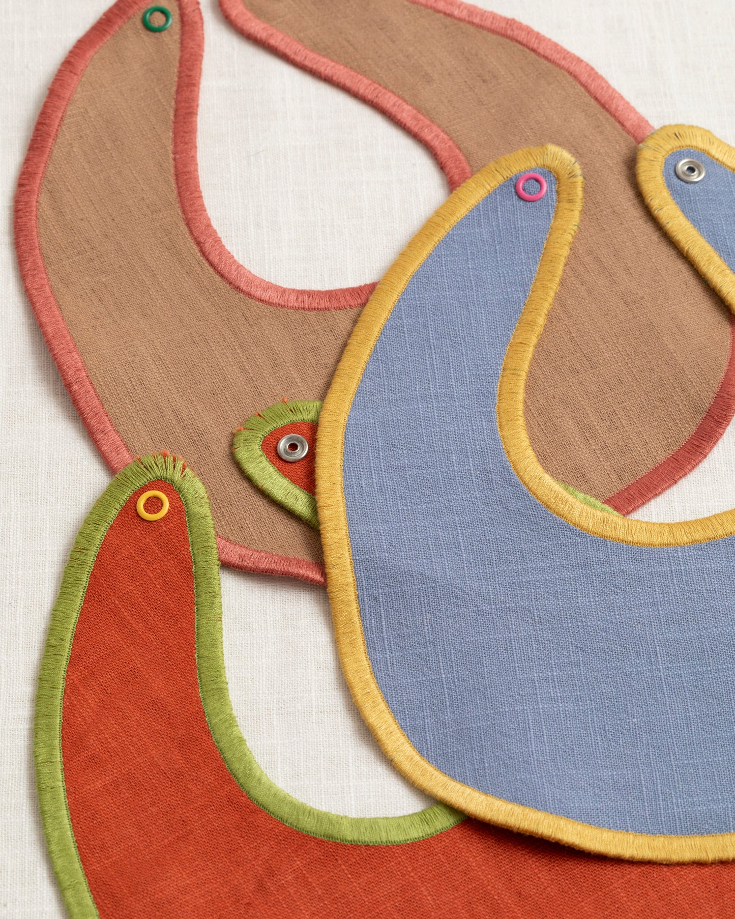 Bavaglino Lino Double-face